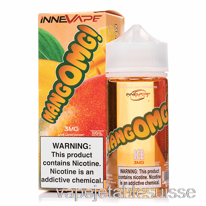 Vape Suisse Mangomg! Glace - E-liquide Innevape - 100ml 0mg